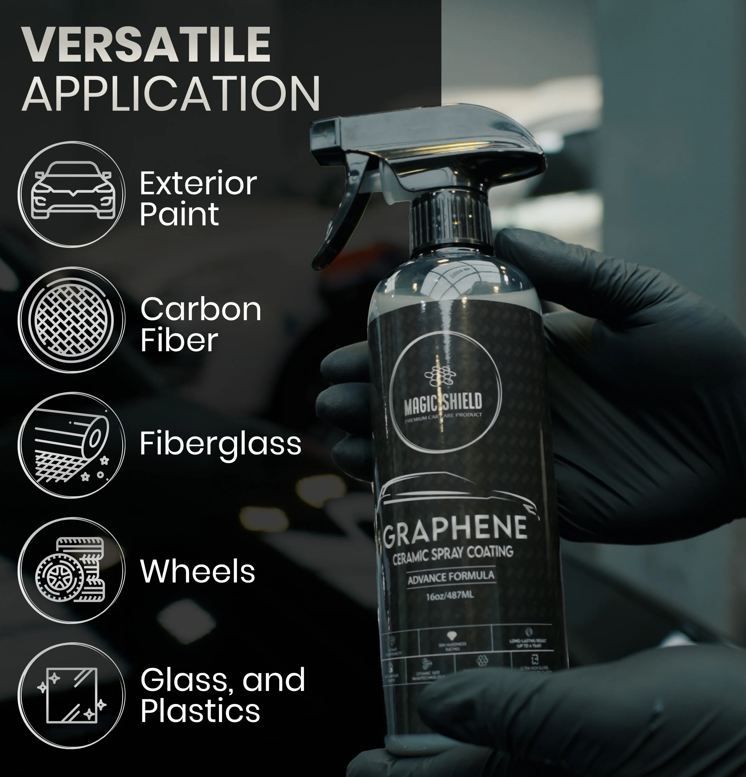 Magic Shield Car Detailing Sprayer