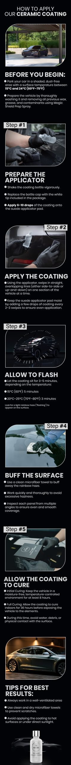 magic care auto ceramic coating mobile