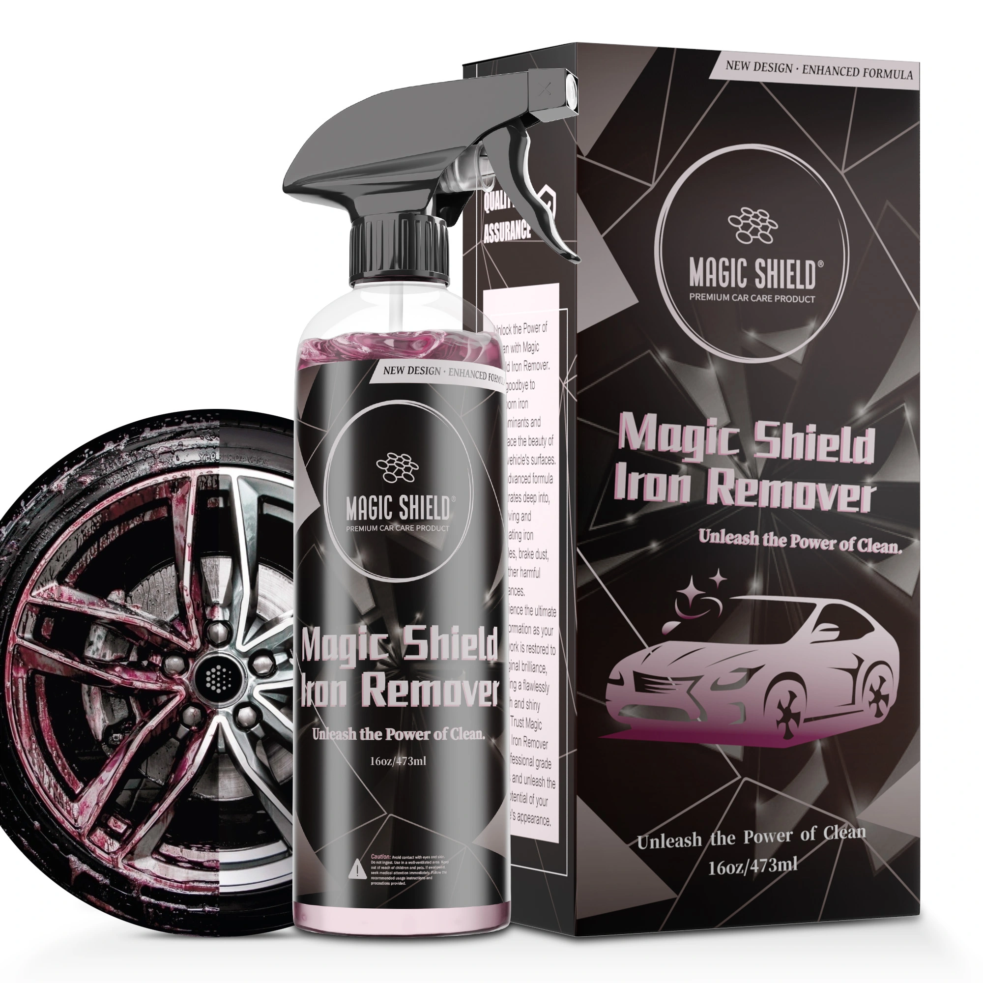 Magic Auto Care Iron Remover Spray for car paint decontamination