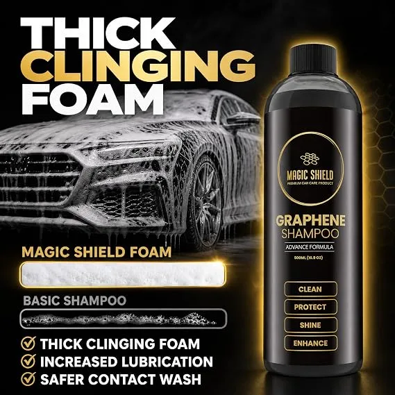 Professional Car Shampoo that delivers a glossy finish.