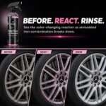 Car Iron Remover Spray with color-changing formula