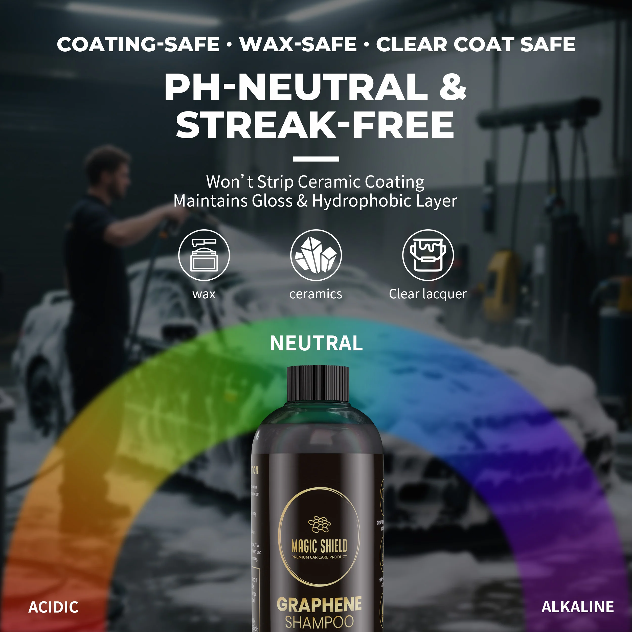 ceramic wash shampoo