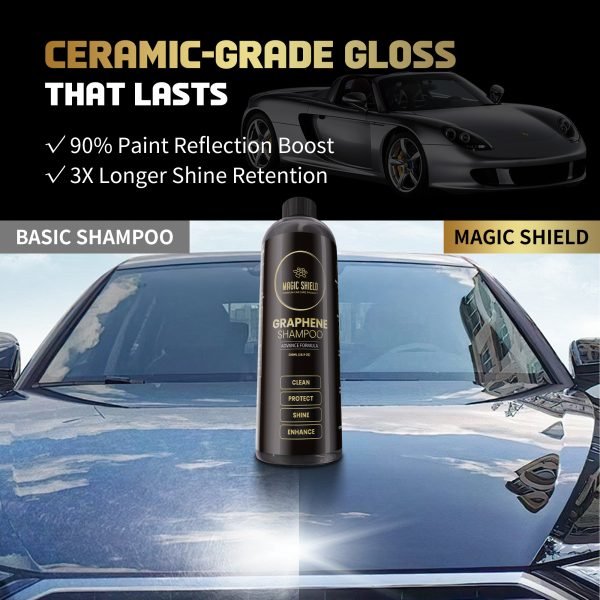 high density foam graphene car shampoo auto wash bucket foam cannon
