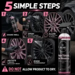 pH-balanced Iron Remover Spray for cars