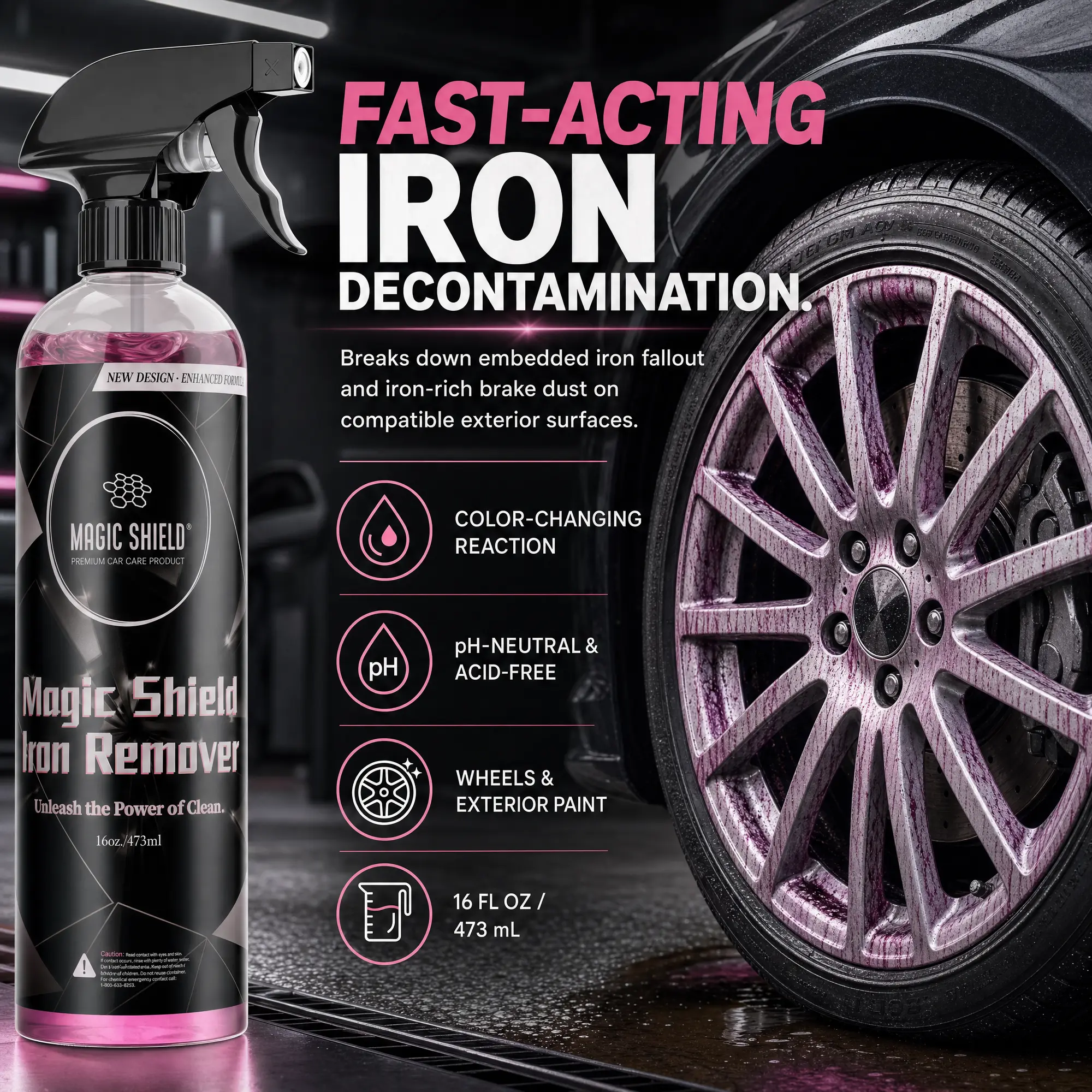 Best Iron Remover Spray for automotive detailing