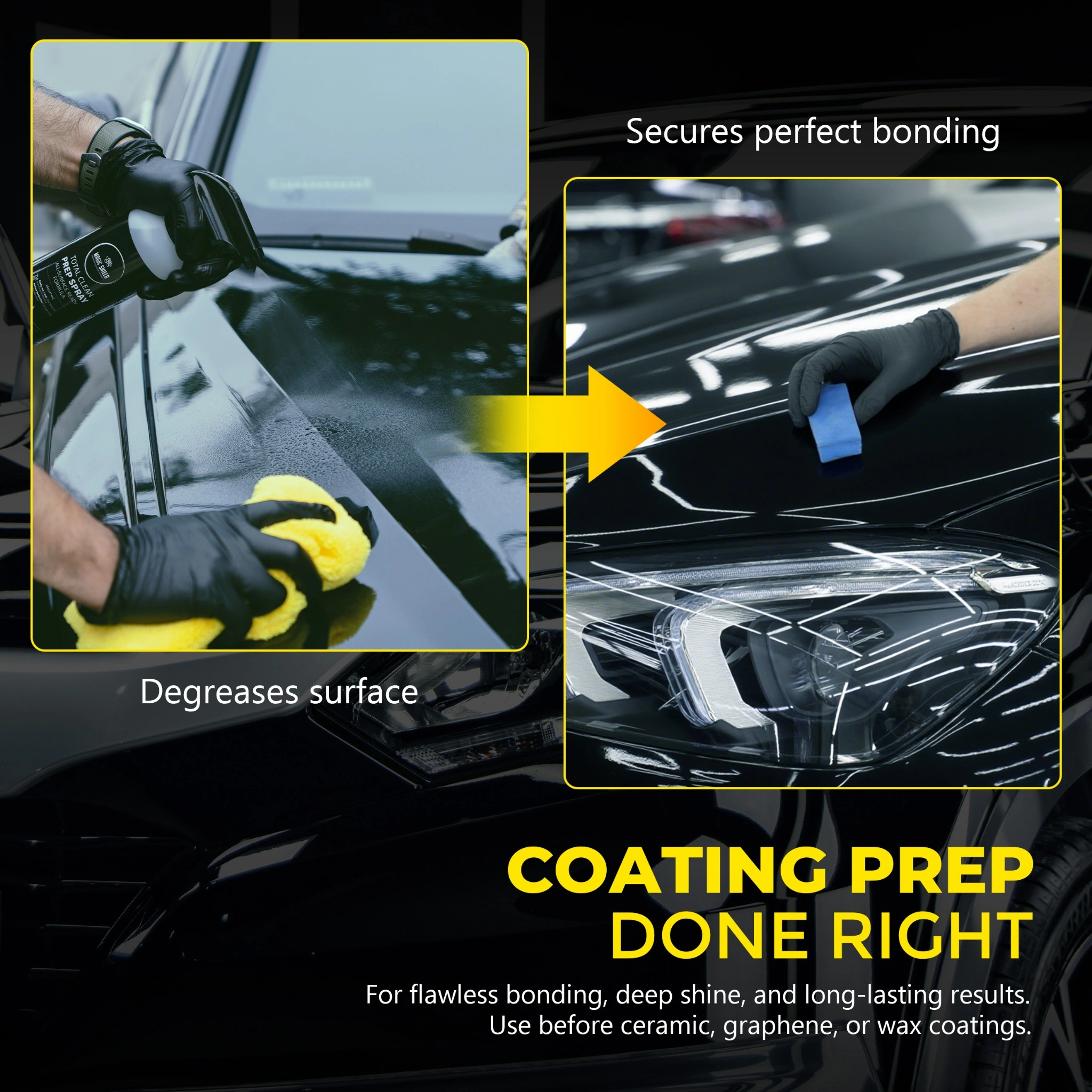 magic shield prep spray what it removes