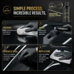 Four step Graphene Ceramic Coating application process