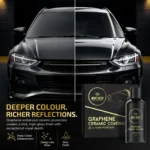 Paint comparison showing deeper colour and richer reflections