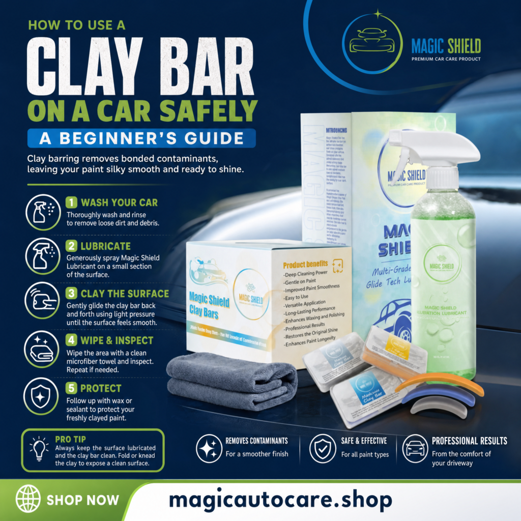 How to Use a Clay Bar on a Car Safely: A Beginner's Guide