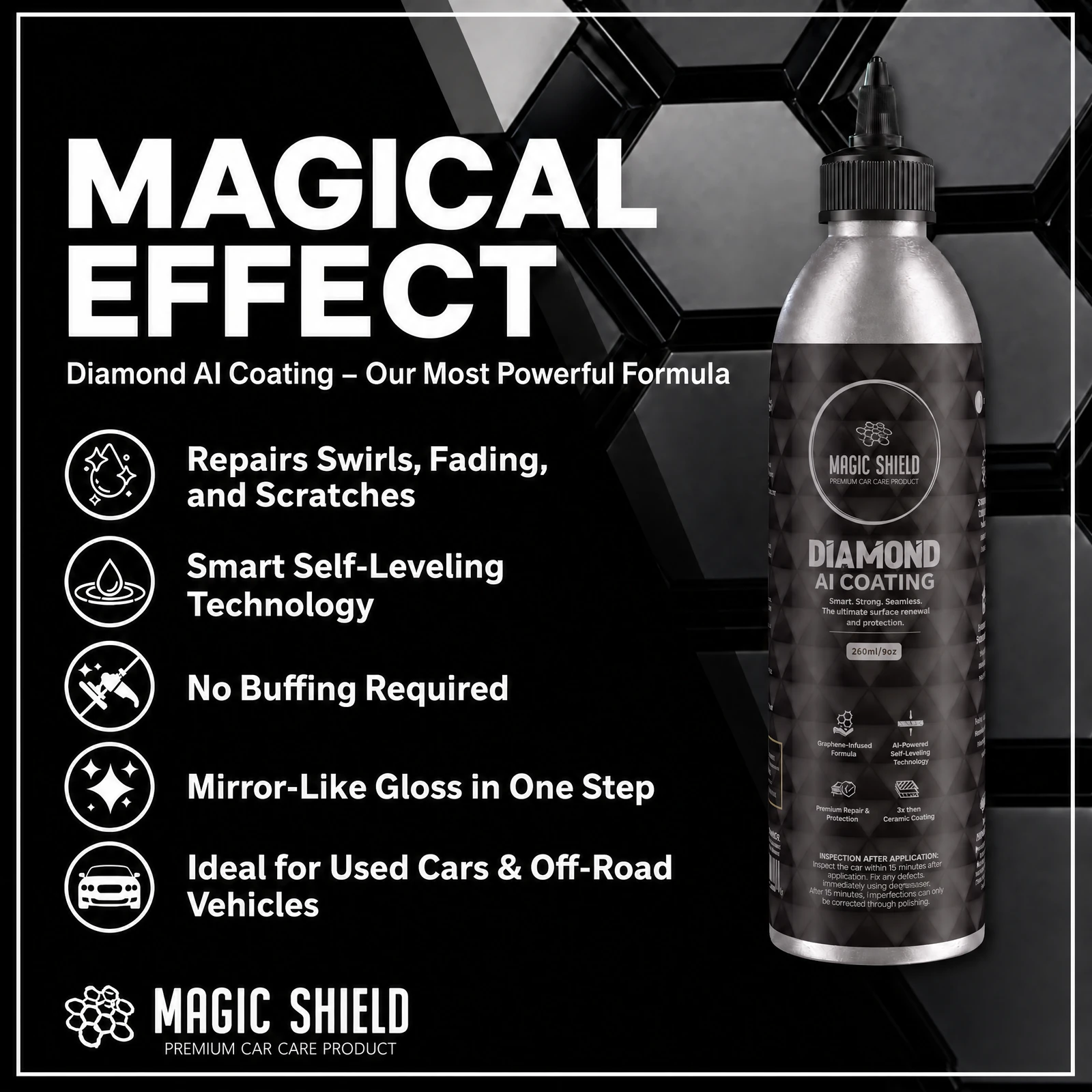 diamond ai coating self leveling gloss restoration used cars