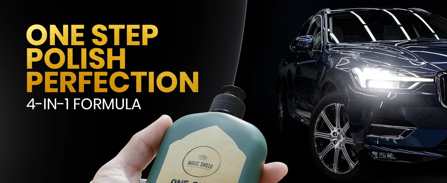 Magic Shield One Step Polish 4-in-1 formula