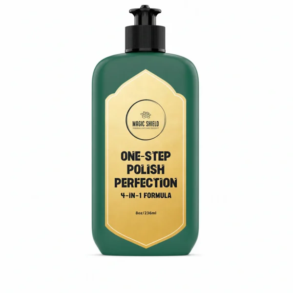 Magic Shield One Step Polish 8oz bottle on white background
