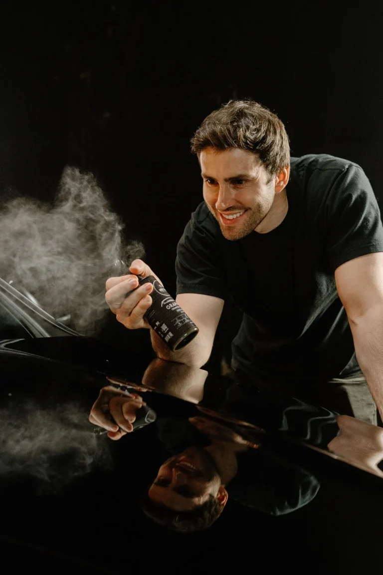 Car-care product testing in real garage conditions