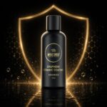 Magic Shield Graphene Ceramic Coating bottle with a glowing gold shield
