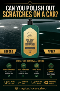 can you polish out scratches on a car