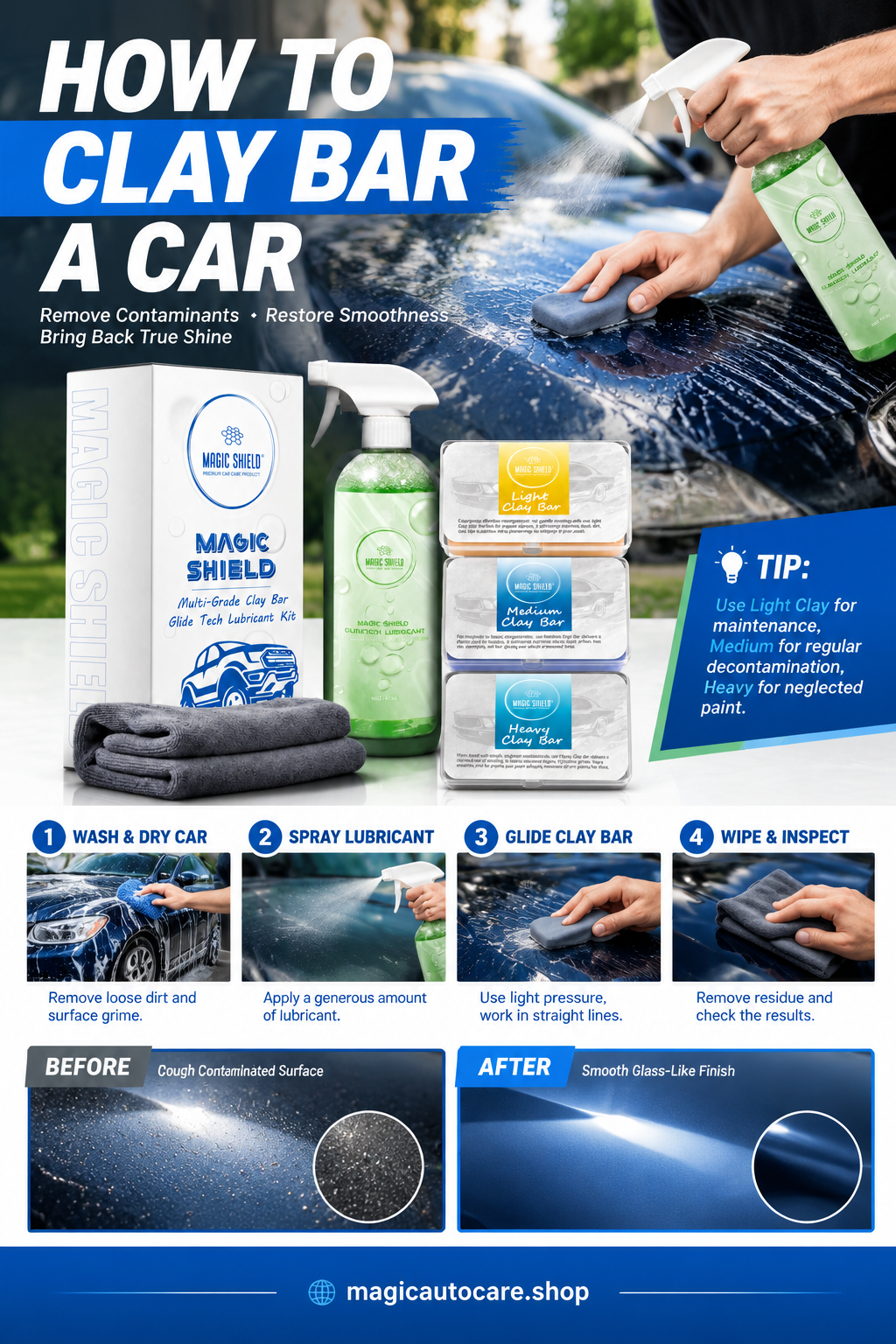 How to Clay Bar a Car: Easy Step-by-Step Guide