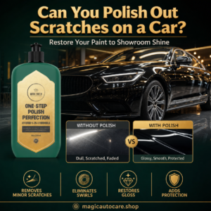 can you polish out scratches on a car