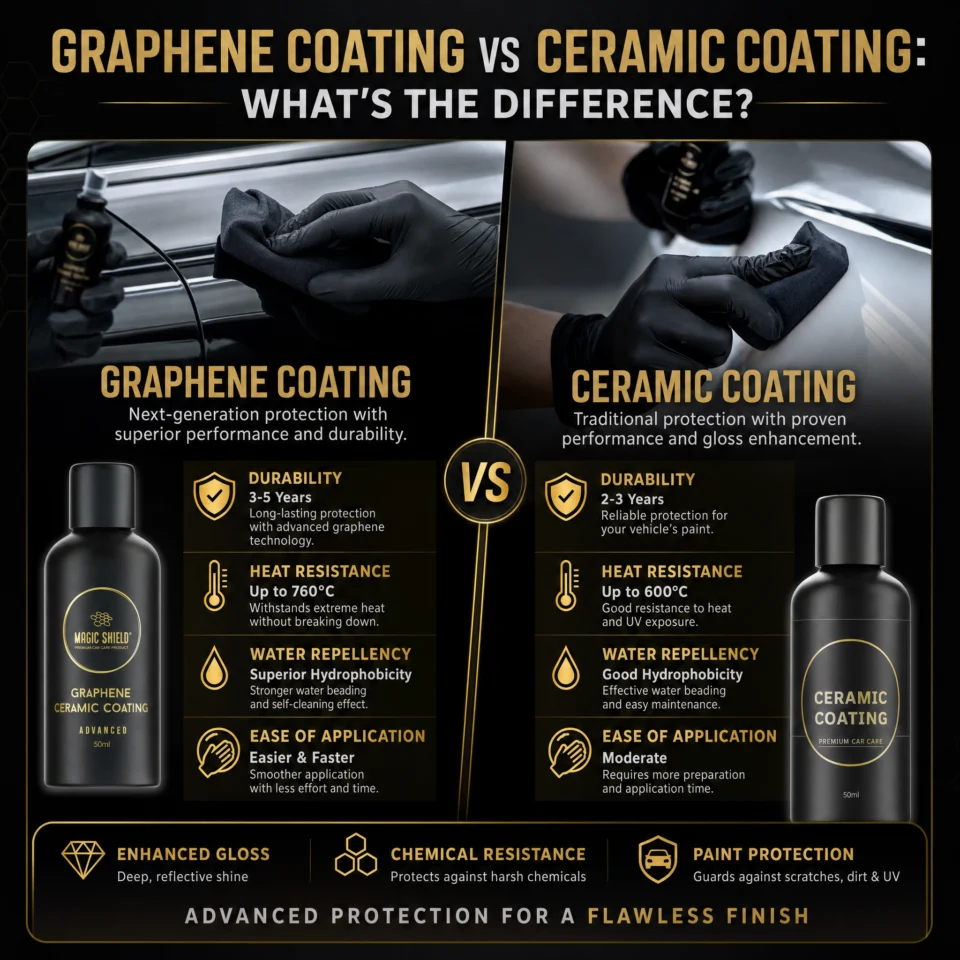 Graphene vs Ceramic Coating