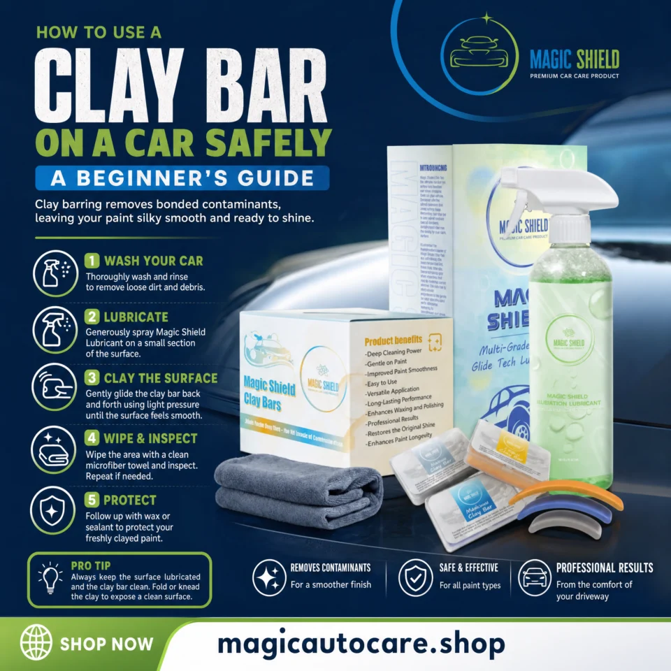 How to Use a Clay Bar on a Car Safely: A Beginner's Guide