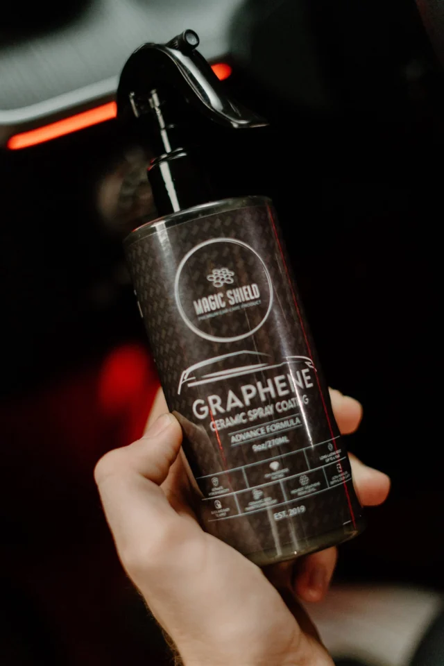 Deep gloss and reflection after Graphene Ceramic Spray Coating
